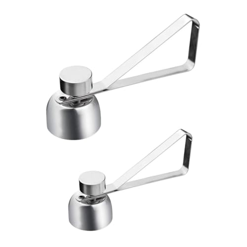 VICASKY 2pezzi Apriscatole in Acciaio Resistente Per Uova Utensile Pratico Per Sbucciare Uova Alla Coque Per Uso Domestico