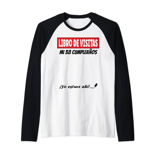 Libro De Visitas - 38 Años Cumpleaños Divertido Regalo 1983 Camiseta Manga Raglan