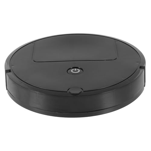 NUOBESTY Robot Laveur De Sols Automatique USB Noir, Robot Aspirateur Et Nettoyeur Autonettoyant, Balai Électrique sans Fil pour Nettoyage des Sols Domestiques
