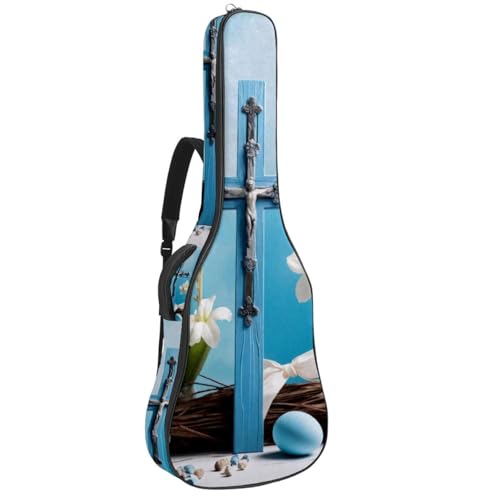 Housse de guitare acoustique étanche multicolore 42.9x16.9x4.7 po