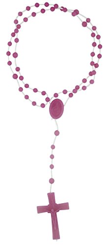 Vatican Imports Plastic Economy Rosary - Made In Italy (Purple) #TOP9