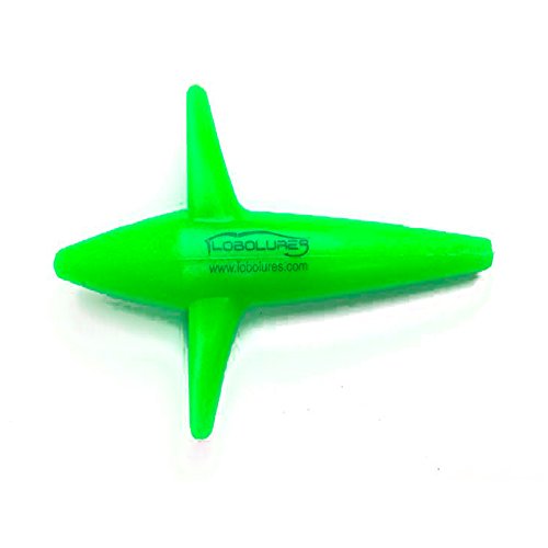 Lobo Lures Big Game Bigeye Tuna Teaser Trolling Birds Marlin Mahi and Tuna Raisers (Chartreuse Super Glow)