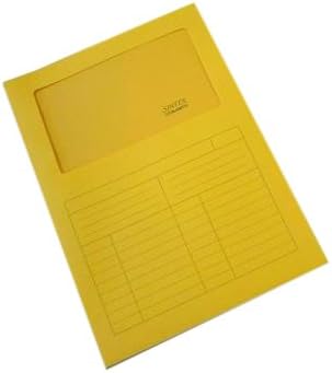 BlasettiCartelline colorate con finestra Sintex arancio 571 (conf.50)