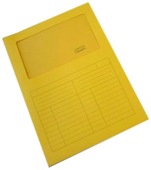 BlasettiCartelline colorate con finestra Sintex arancio 571 (conf.50)