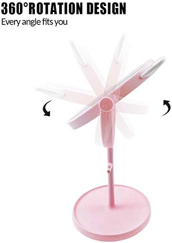 Espejo de Escritorio Forma Orejas de Gato Rosa miniatura 7