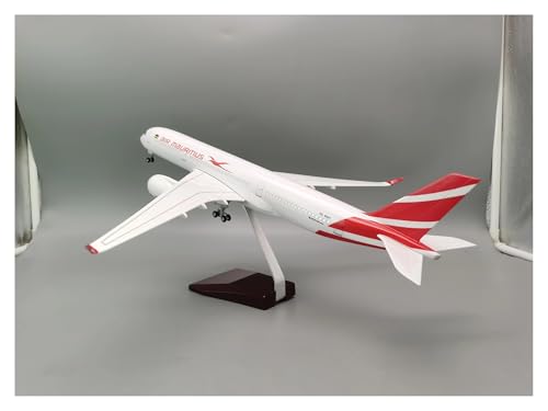 Modelo a Escala 1:85 de avión Mauricio 350 con acabado de 47 cm 6