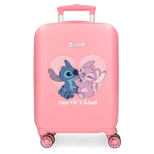 Disney Walizka dziecięca Sztywny zamek szyfrowy z bocznym 4 kółkami Bagaż podręczny wykonany jest z ABS, twardego i lekkiego materiału, One Of A Kind, walizka kabinowa, One Of A Kind, Valigia da