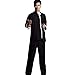 CHIYA-TAICHI Bruce Lee Vintage Chino Wing Chun Kung Fu Uniforme Algodón Seda...