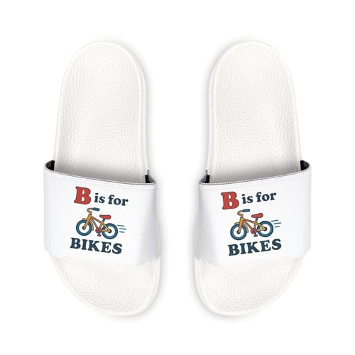 “B is for Bikes” Kids Slide Sandals – Fun Summer Footwear for Little Cyclists2