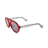 Custodia protettiva inclusa Gafas de Sol Moncler ML0052 66C SHINY RED 0/0/145 UNISEX