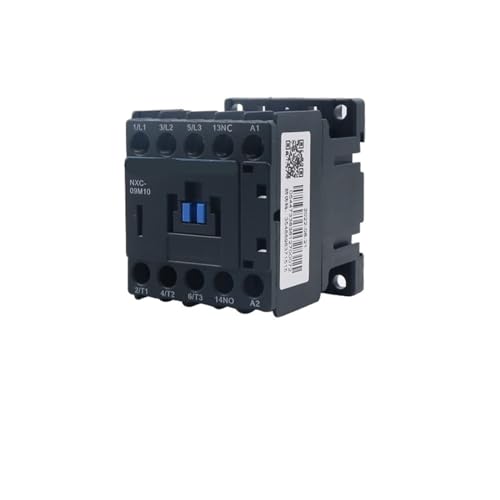 Contacteur AC NXC-06M01 mini pour remplacer le NC6 bobine 24V 6A avec contact auxiliaire NC