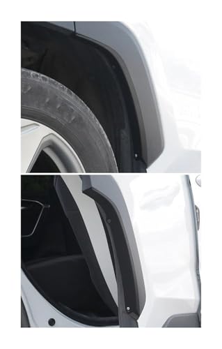 Pasos de rueda traseros para Toyota RAV4 contra impactos de piedras y barro 2