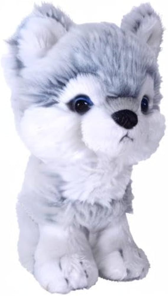 Amazon.co.jp: サンレモン フラッフィーズ オオカミ ブルー S 16×8