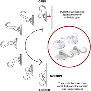 SunHeart Hubs Beard Apron Hair Catcher Grooming Bib for Men Shaving & Trimming with 4 Suction Cups Use for Men - White 2