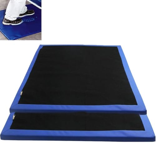 Alfombrilla de descontaminación antimicrobiana para hospitales, laboratorios y clínicas veterinarias con capa de esponja impermeable