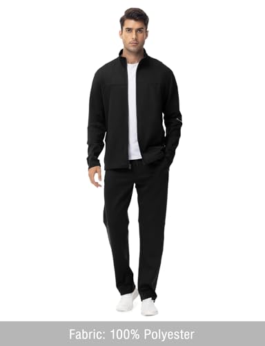 TBMPOY Men's Tracksuits Sweatsuits for Men Sweat Track Suits 2 Piece Casual Athletic Jogging Outfits Full Zip Sets3