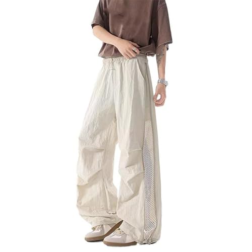 Men's Pants Ice Silk Summer Thin Loose Wide-Leg Casual Trouser for Men2