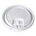 Solo DLX8R-00007 White Lock Back Reclosable Plastic Lid - For Trophy Plus Cups (Case of 2000)