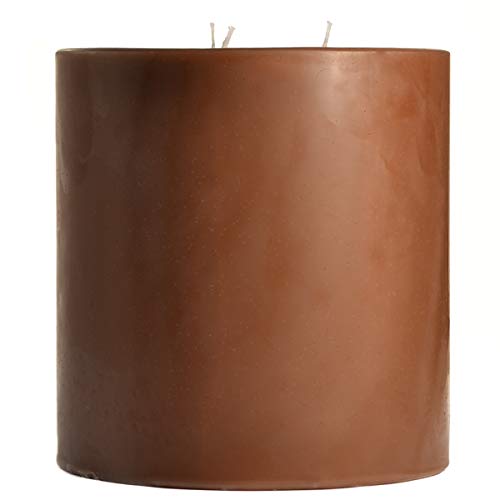 Cinnamon Stick 6x6 Pillar Candle for Wedding/Dinner, Holiday Event, Home Decoration, 100 to 120 Hours, 6 in. diameterx6.25 in. Tall, 1 Piece