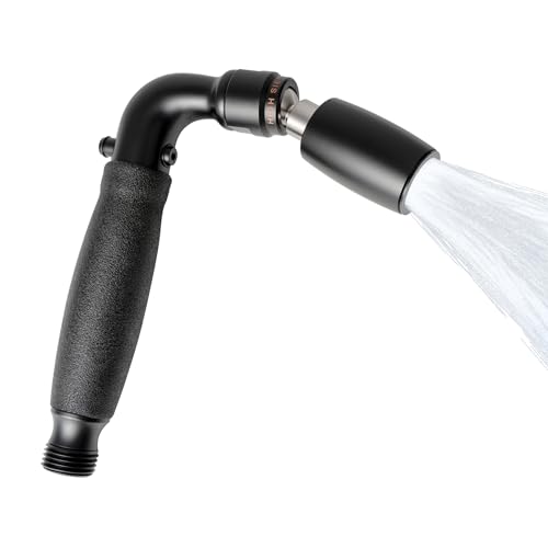 Ducha manual metálica sin plomo High Sierra, acabado mate