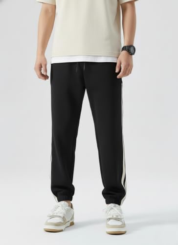 Image of dockstreet Mens Baggy fit Jogger /Sweatpants /Gym Gear, Trouser, Loose Home Relaxed Pants