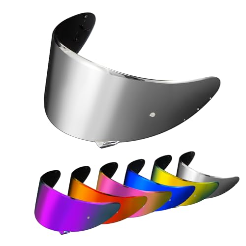 Visière NXR Z7 rayée remplacez votre écran par ce modèle argent miroir