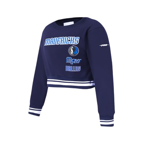 Image of Pro Standard Big Girls NBA Retro Classics Fleece Crewneck Sweatshirt