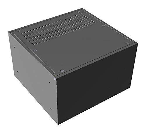 RM3U0808VBK - RACK MOUNT CABINET, ALUM, BLACK (RM3U0808VBK)