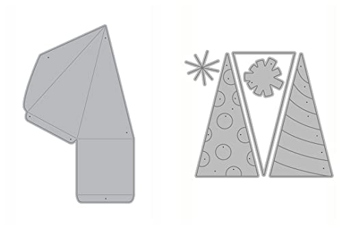 Boîte pyramide et chapeau de fête Essentials by Ellen pour fabriquer vos boîtes dragées