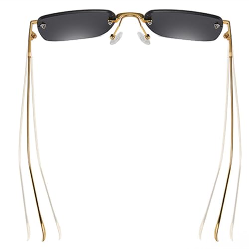 Lunettes de soleil rectangulaires légères contre éblouissement - 4