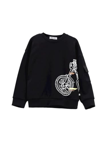 Sweat-shirt d'hiver pour garçon Melby manches longues vêtement chaud enfant 75D0104