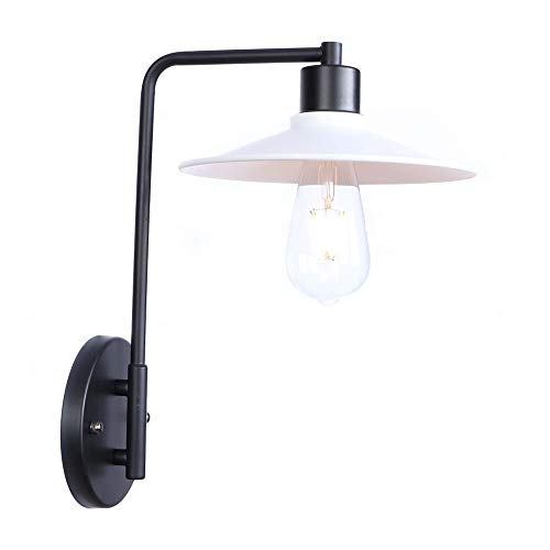 Edison wall lights file escalier blanche E27 lampe murale design moderne - 2