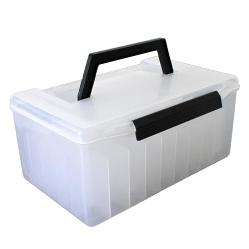 Caja de pesca portátil para organizar tus plantillas de calamar en tus salidas de costa