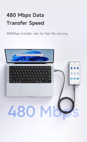 Image of Mcdodo USB-A to Type C Fast Charging Cable With WARP /DASH /VOOC /SuperVOOC /FLASH Charging Support, Compatible with OnePlus, Oppo, iPhone 15 & other Type C Smartphones & Devices