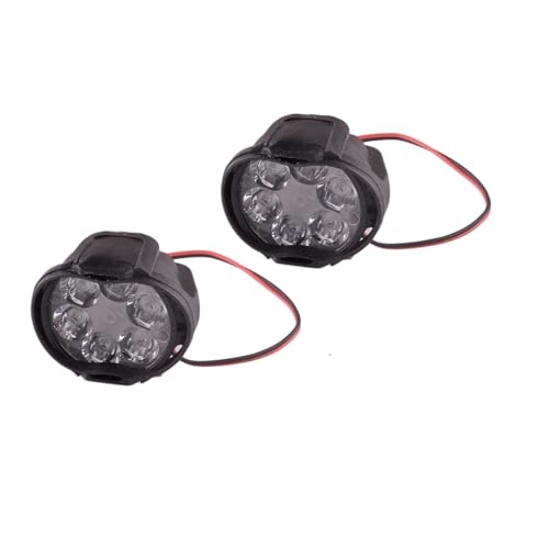 Phares antibrouillard LED avec interrupteur pour moto et camion