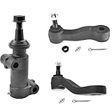 ASTARPRO 3pcs Front Steering Kit Idler Arm Pitman Arm 3 Grooves and Idler Arm Bracket Assembly Compatible with Avalanche Suburban Silverado Sierra 2500 3500 Avalanche Suburban Yukon XL 2500 Hummer H2