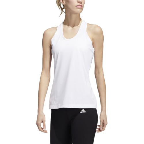 Débardeur adidas blanc S pour vos séances de fitness et running