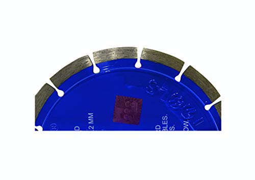 Image of Jon Bhandari Tools 8 inch Premium Segmented Diamond Cutting Blade for Marble, Granite, Tiles & Stones | 200mm Stone Cutter Blade for Angle Grinder | Heavy-Duty Blade for Wet & Dry Cutting (5pc)