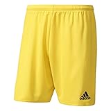 adidas parma 16 sho b, pantaloncini bambino, giallo (yellow/black), 1314a