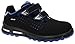 Produktbild ELTEN Sicherheitsschuhe Impulse XXT Blue Easy ESD S1, Damen und Herren, Textil, Kunststoffkappe (Leichter als Stahlkappe), leicht, sportlich 45, Schwarz-Blau