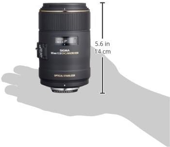 Sigma 105mm F2 — galinė pusė