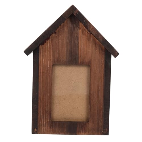 BESPORTBLE Urna para Mascotas Urna De Cremación con Foto De Perro Y Gato Caja Conmemorativa De Madera para Mascotas Caja De Almacenamiento De Cenizas