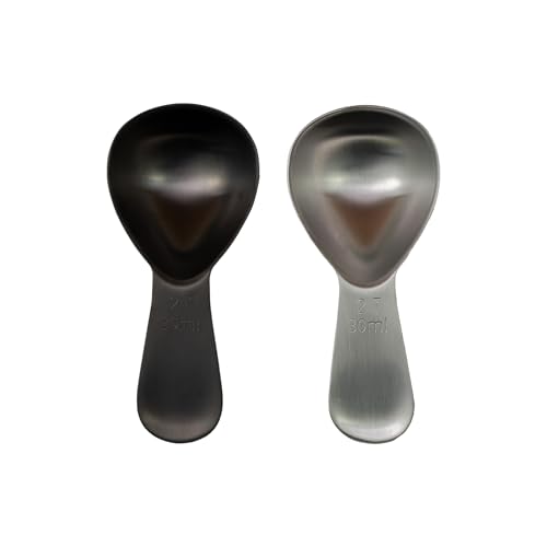 Brushed Stainless Steel Coffee Scoop