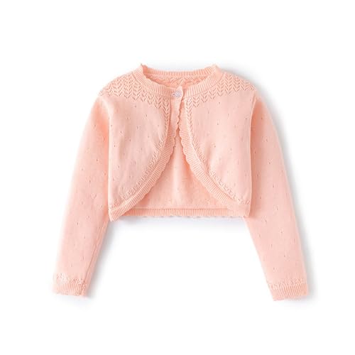 Hollow Cropped Cardigan Sweaters for Girls Cute Knit Sweaters Cute Trendy Shawl for Dress Long Sleeve Warm Jacket2