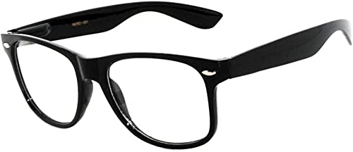 Image of OWL Retro Style Sunglasses 80's Classic Vintage Unisex Nerd Colored Frame