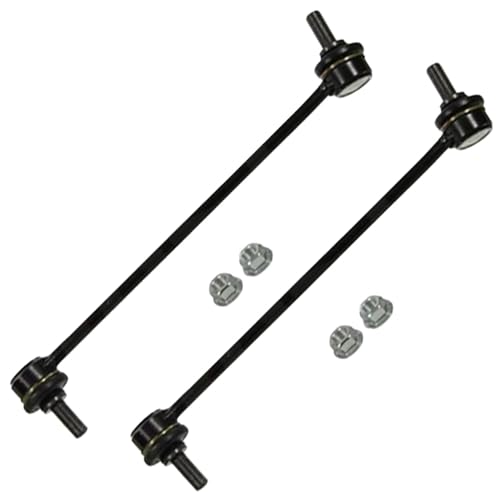 Image of Detroit Axle - Front 8pc End Suspension Kit for BMW 535i 550i GT 740Ld 740Li 750i 750Li Alpina B7 xDrive, 2 Lower Forward Control Arms Ball Joint 2 Sway Bars 4 Inner Outer Tie Rods Replacement