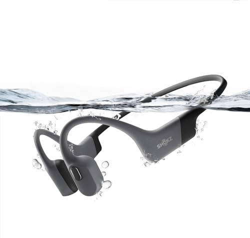 Image of SHOKZ OPENSWIM PRO Open-Ear Bone-Conduction Bluetooth Headphones - Gray