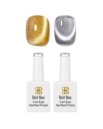 Image of Bolt Bee Gel Nail Polish - Highly Pigmented Glossy Finish, Smooth Application, Chip-Resistant Long-Lasting Color, Uv /led Lamp Cure, DIY Manicure & Salon Nail Art - 2pcs | 9ml