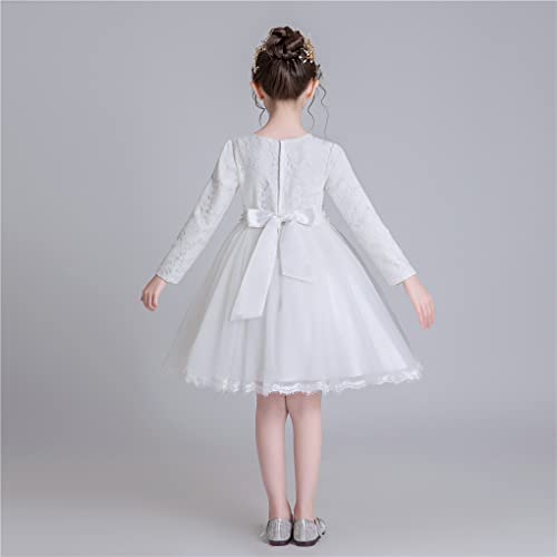 Shanghai Story Long Sleeve Knee Length A-Line Flower Holiday Birthday Wedding Party Dresses Tutu Dress2