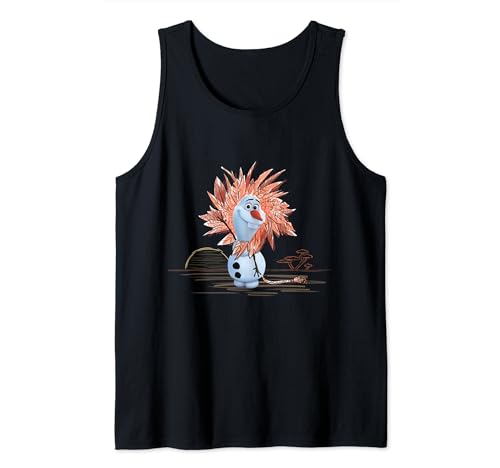 Camiseta de tirantes Disney Olaf El Rey León Simba de verano para hombre